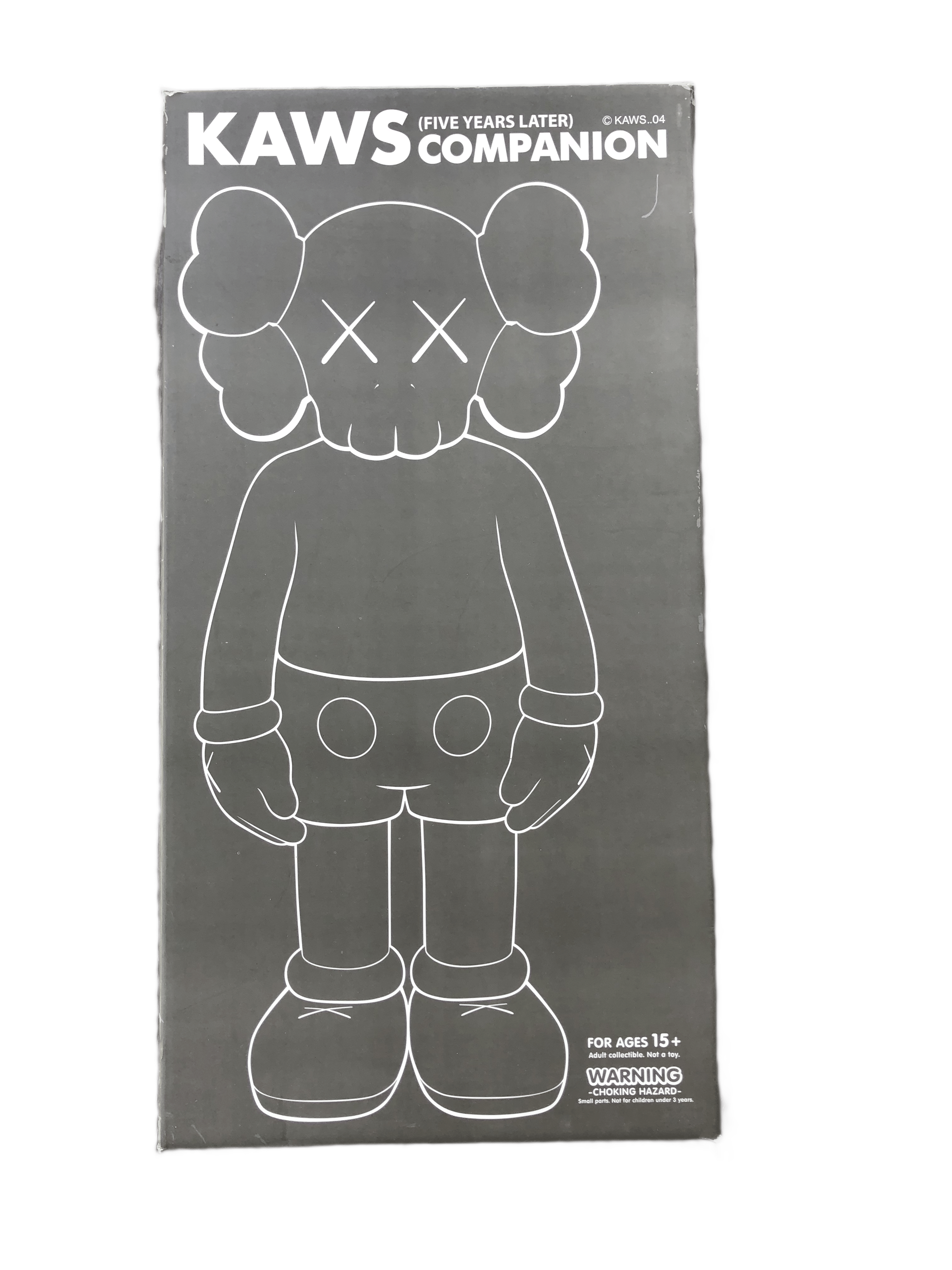 KAWS 5 Years Later Companion Vinyl Figure Brown