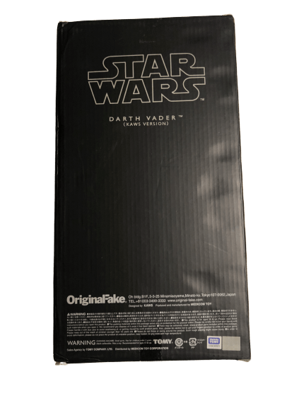 KAWS Star Wars Darth Vader Companion Vinyl Figure Black - archives