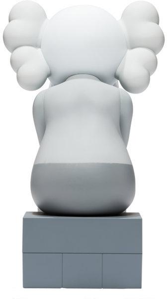 KAWS Passing Through Vinyl Figure Grey