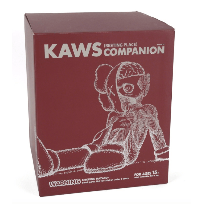 KAWS Resting Place Vinyl Brown - archives