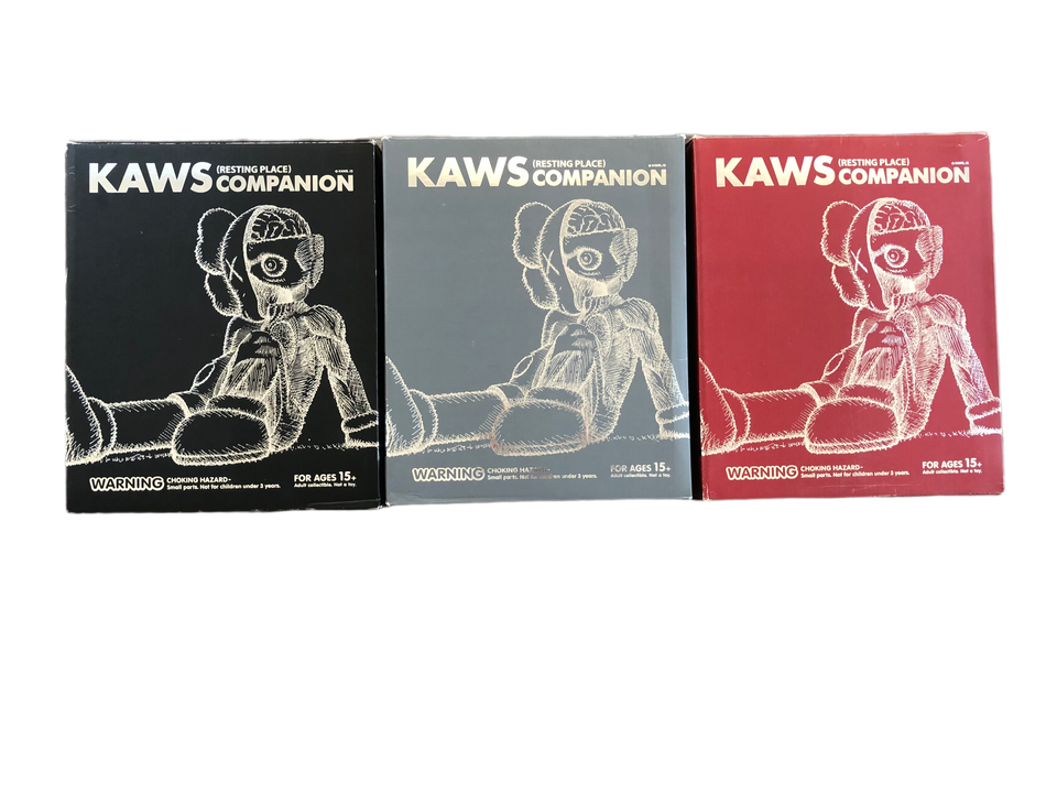 KAWS Resting Place Vinyl Set - archives