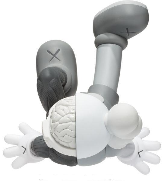 KAWS Resting Place Vinyl Figure Grey - archives