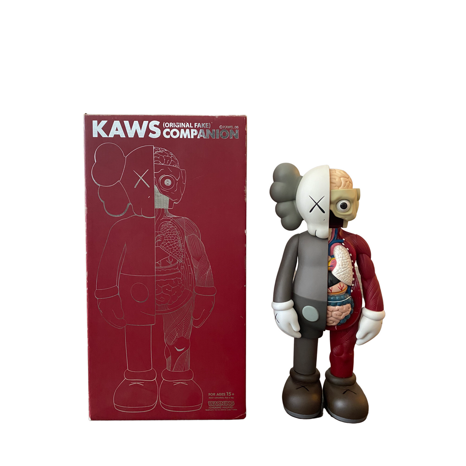 KAWS Dissected Companion Vinyl Figure Brown