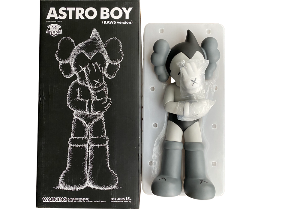 KAWS Astro Boy Vinyl Figure Grey