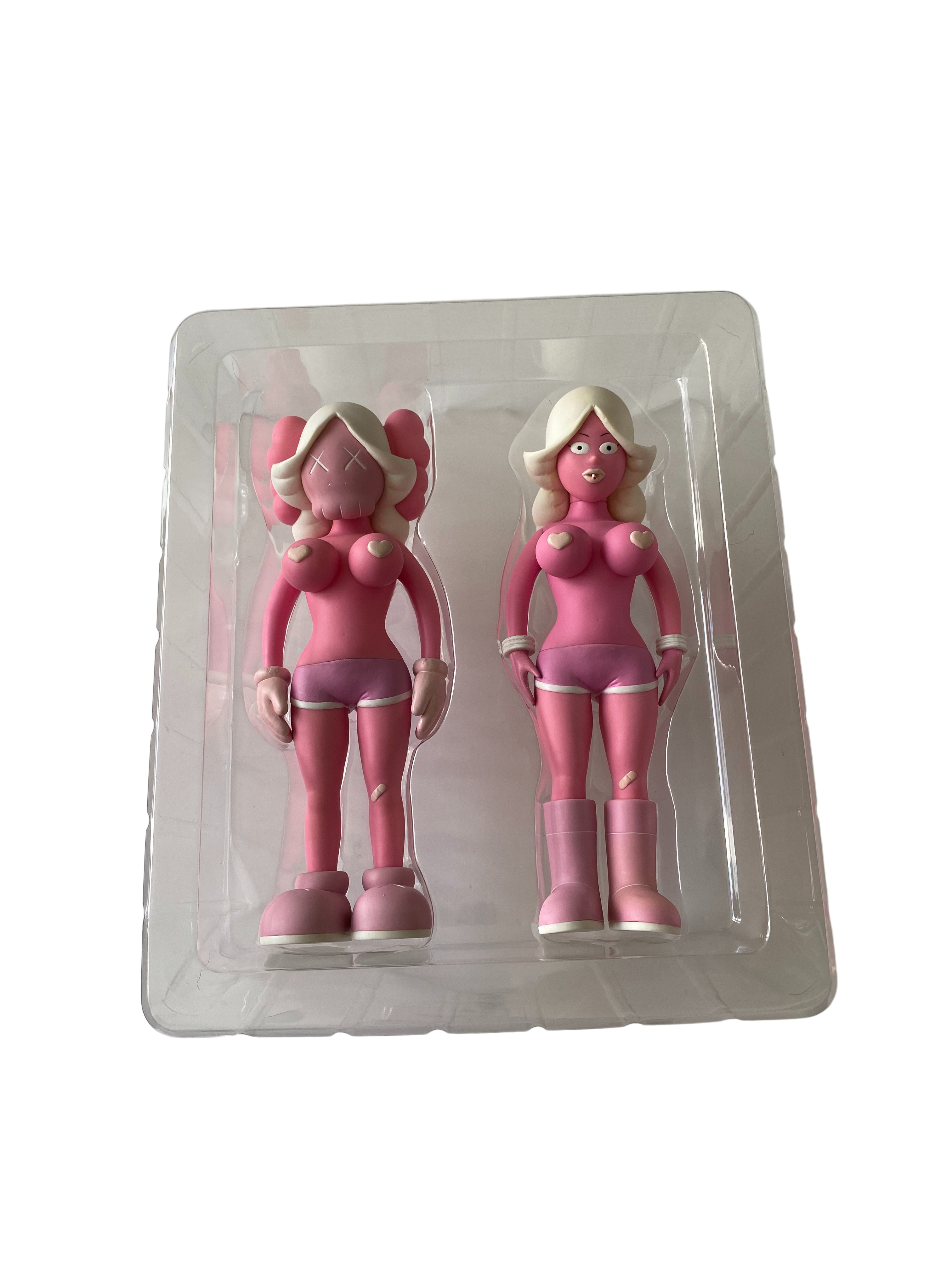 KAWS Todd James The Twins Vinyl Figure Pink– archives