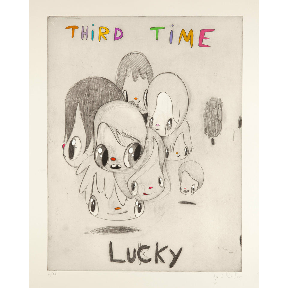 Javier Calleja Third Time Lucky Hand Finished Print