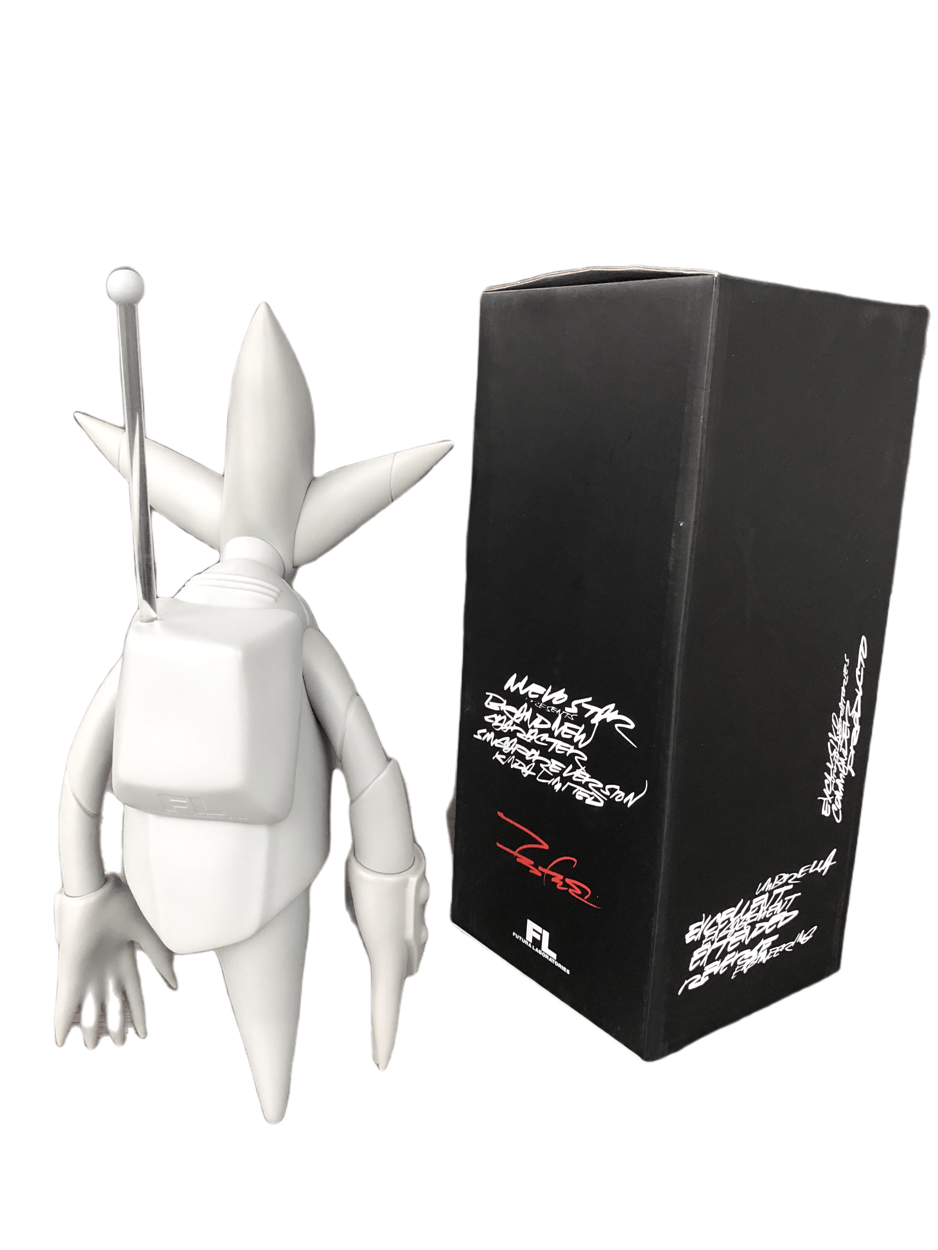 Futura 2000 Laboratories FL-001 Vinyl Figure Grey | archives