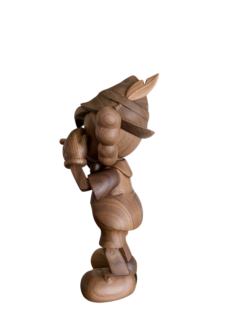KAWS Karimoku Pinocchio Wood Sculpture